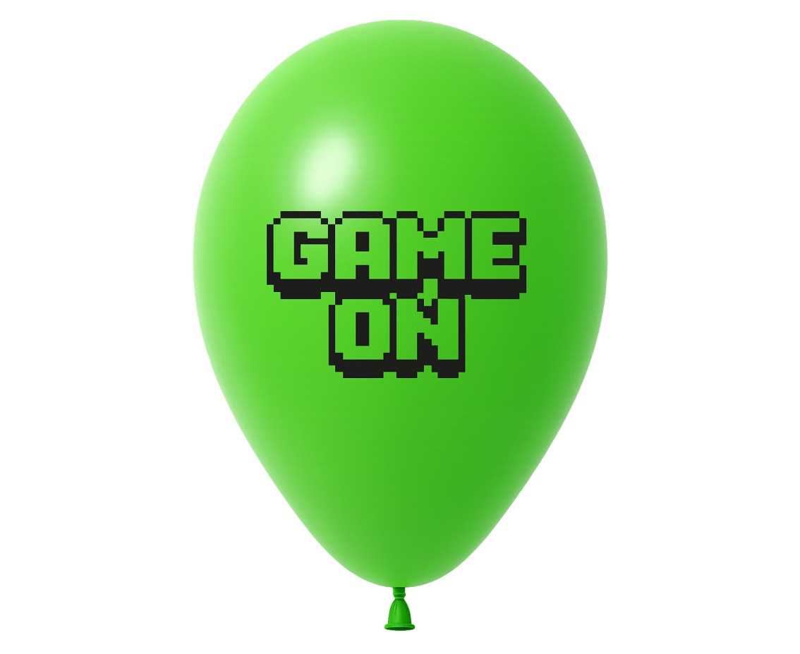 Balloons Game On, 12"/ 5 pcs.